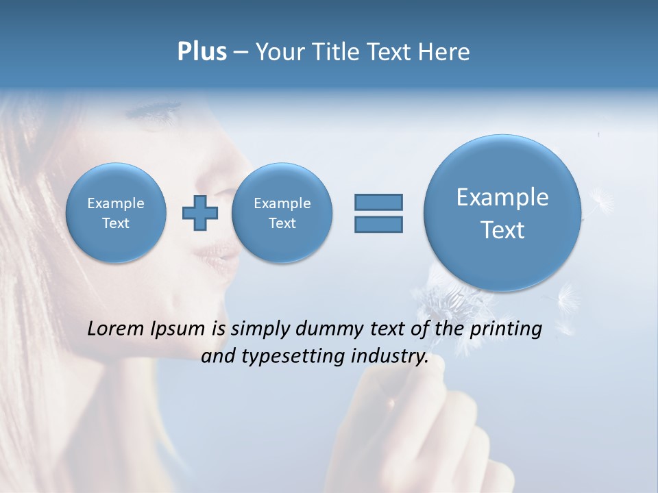 Teen Nature Young PowerPoint Template