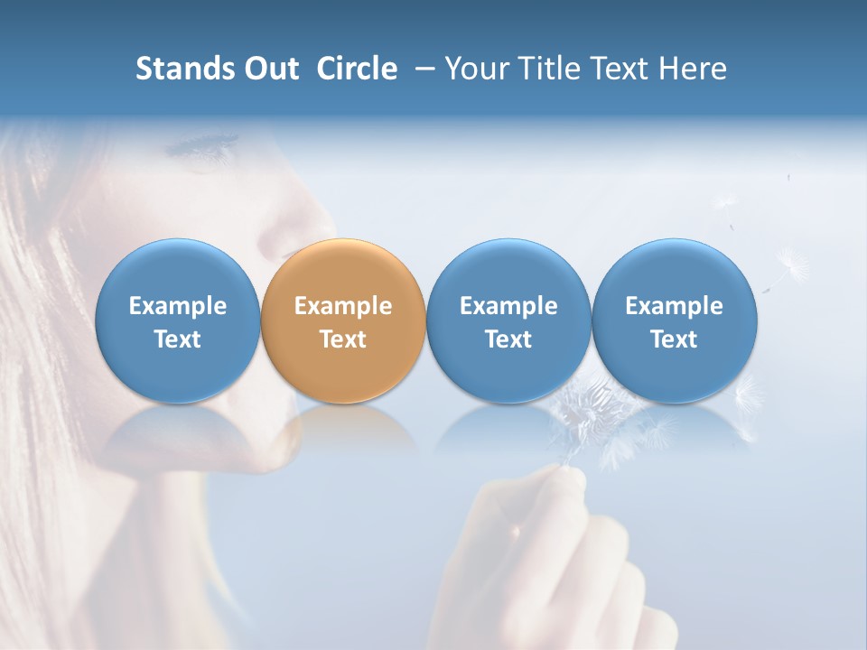 Teen Nature Young PowerPoint Template