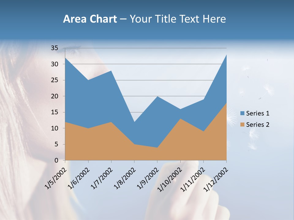 Teen Nature Young PowerPoint Template