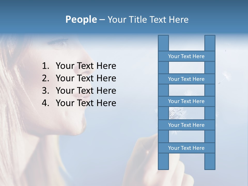 Teen Nature Young PowerPoint Template