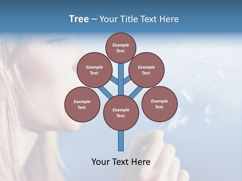 Teen Nature Young PowerPoint Template