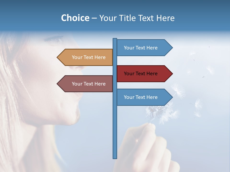 Teen Nature Young PowerPoint Template