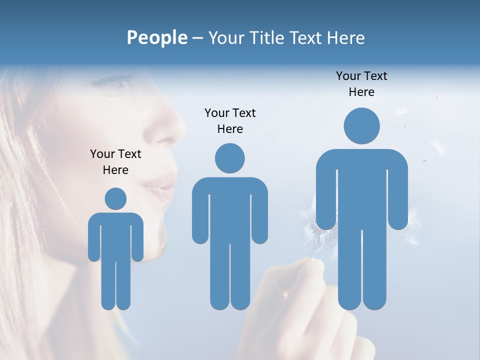 Teen Nature Young PowerPoint Template