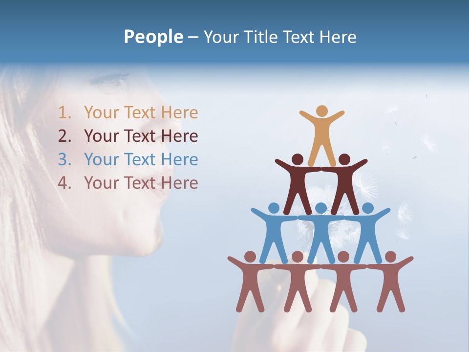 Teen Nature Young PowerPoint Template