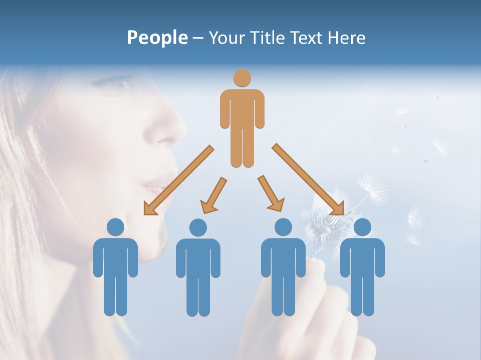 Teen Nature Young PowerPoint Template