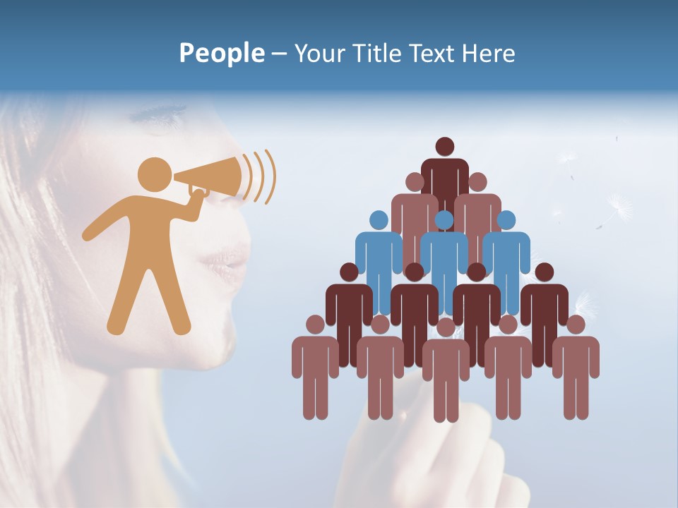 Teen Nature Young PowerPoint Template