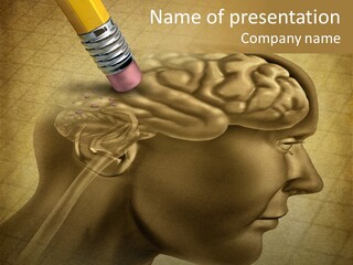 Thinking Analyze Intelligence PowerPoint Template