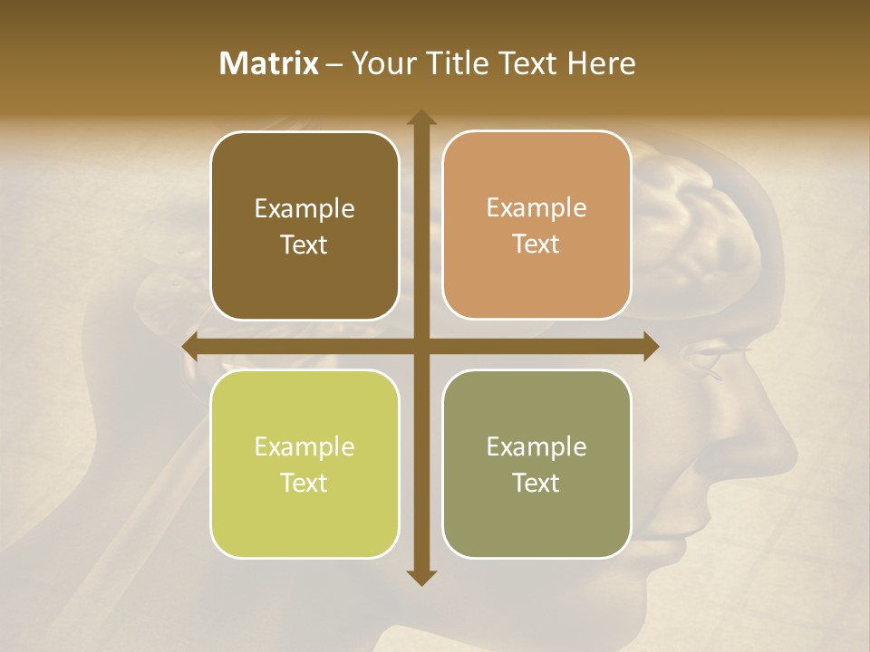 Thinking Analyze Intelligence PowerPoint Template