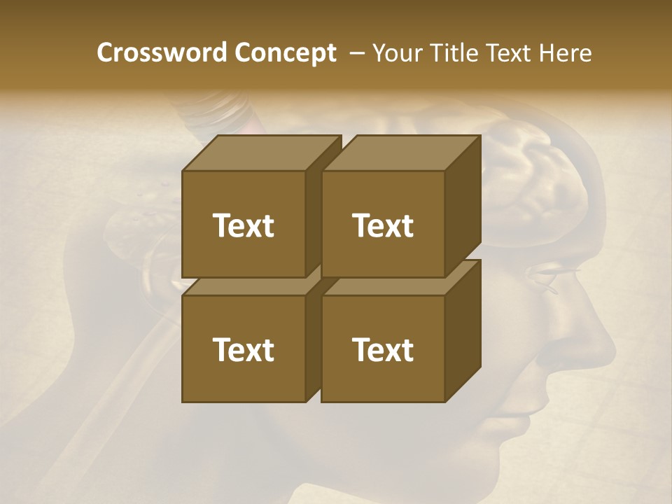 Thinking Analyze Intelligence PowerPoint Template