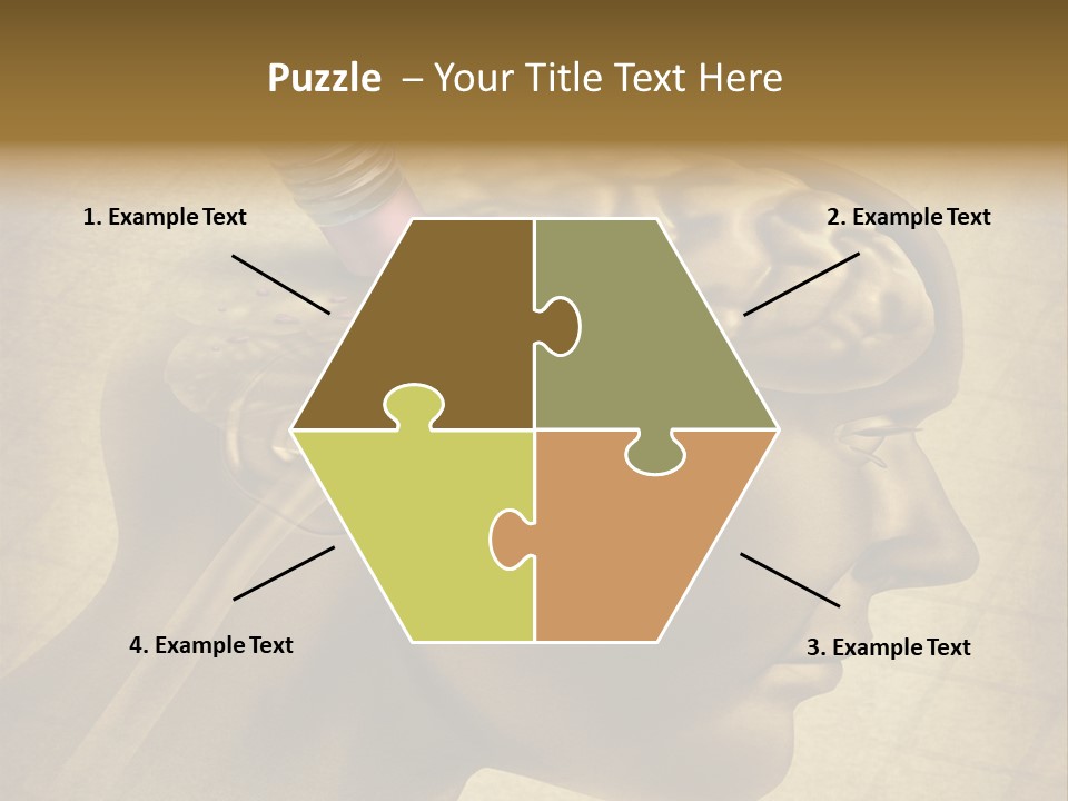 Thinking Analyze Intelligence PowerPoint Template