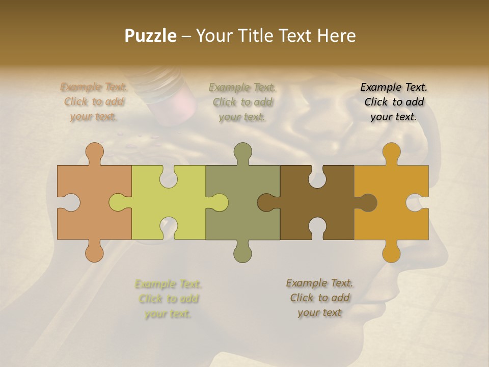 Thinking Analyze Intelligence PowerPoint Template