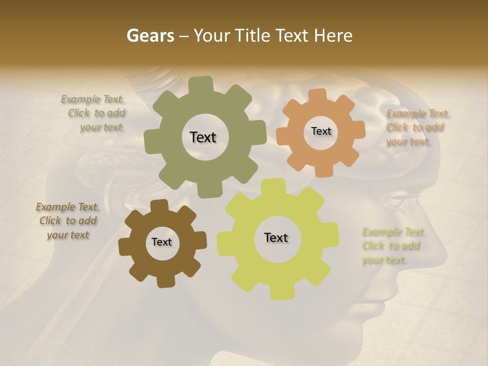 Thinking Analyze Intelligence PowerPoint Template