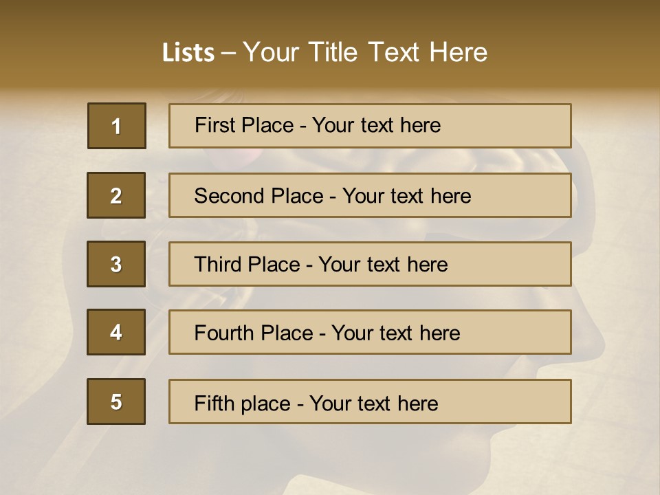 Thinking Analyze Intelligence PowerPoint Template