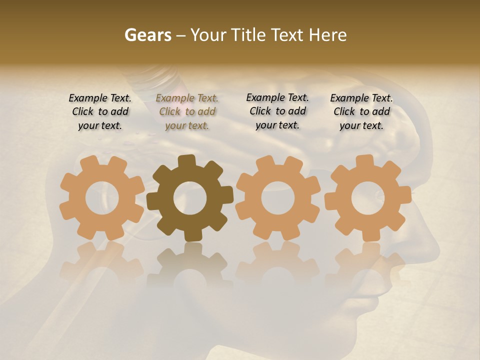 Thinking Analyze Intelligence PowerPoint Template