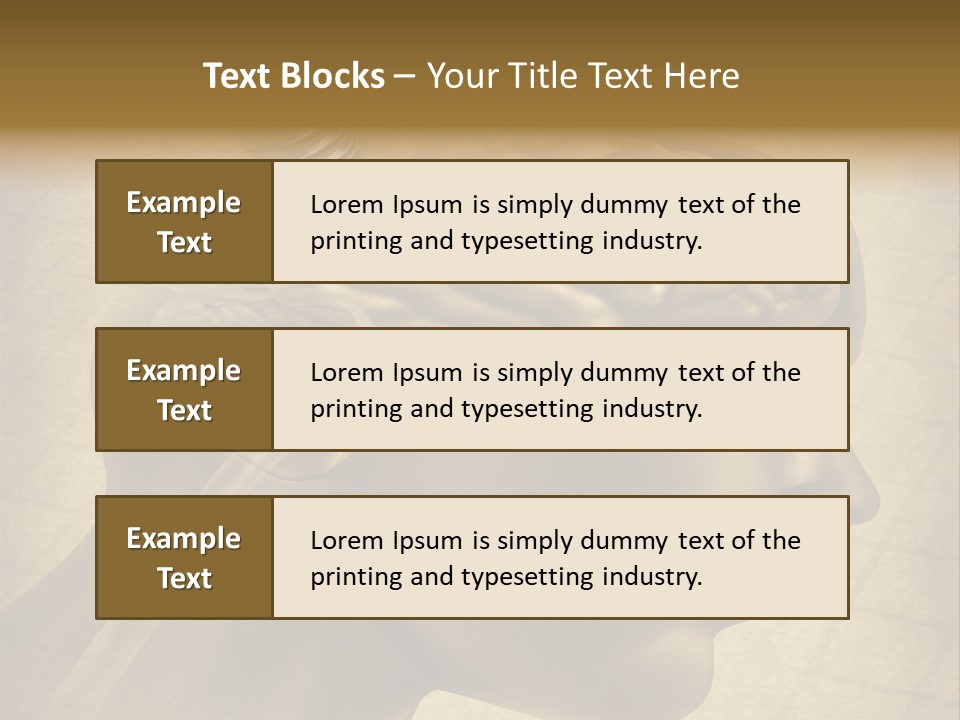 Thinking Analyze Intelligence PowerPoint Template