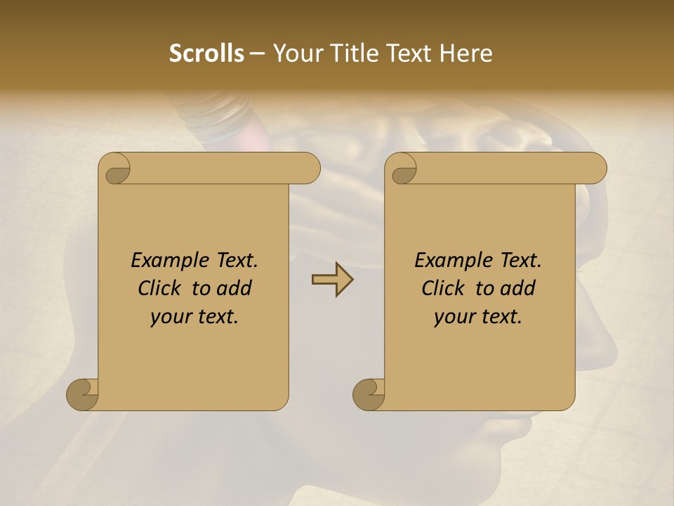 Thinking Analyze Intelligence PowerPoint Template