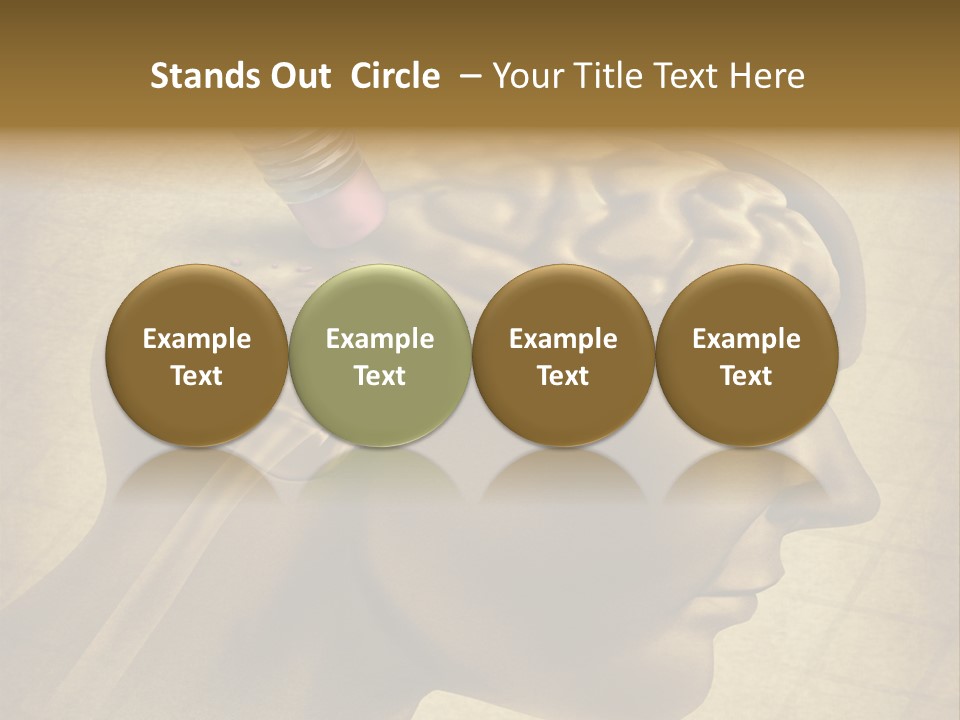 Thinking Analyze Intelligence PowerPoint Template