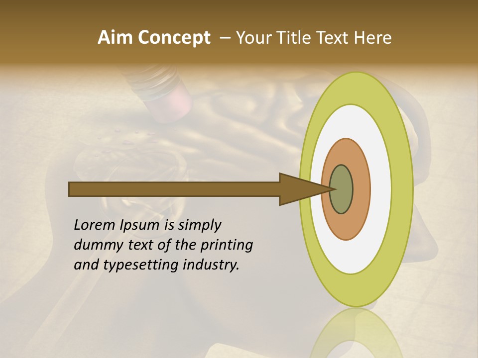 Thinking Analyze Intelligence PowerPoint Template