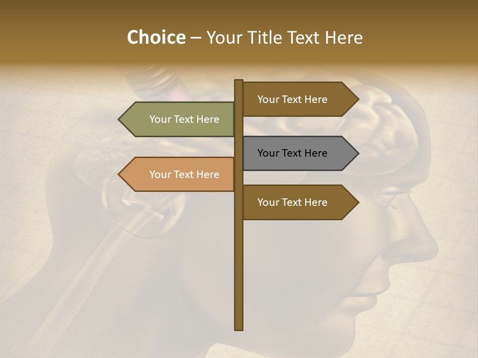 Thinking Analyze Intelligence PowerPoint Template