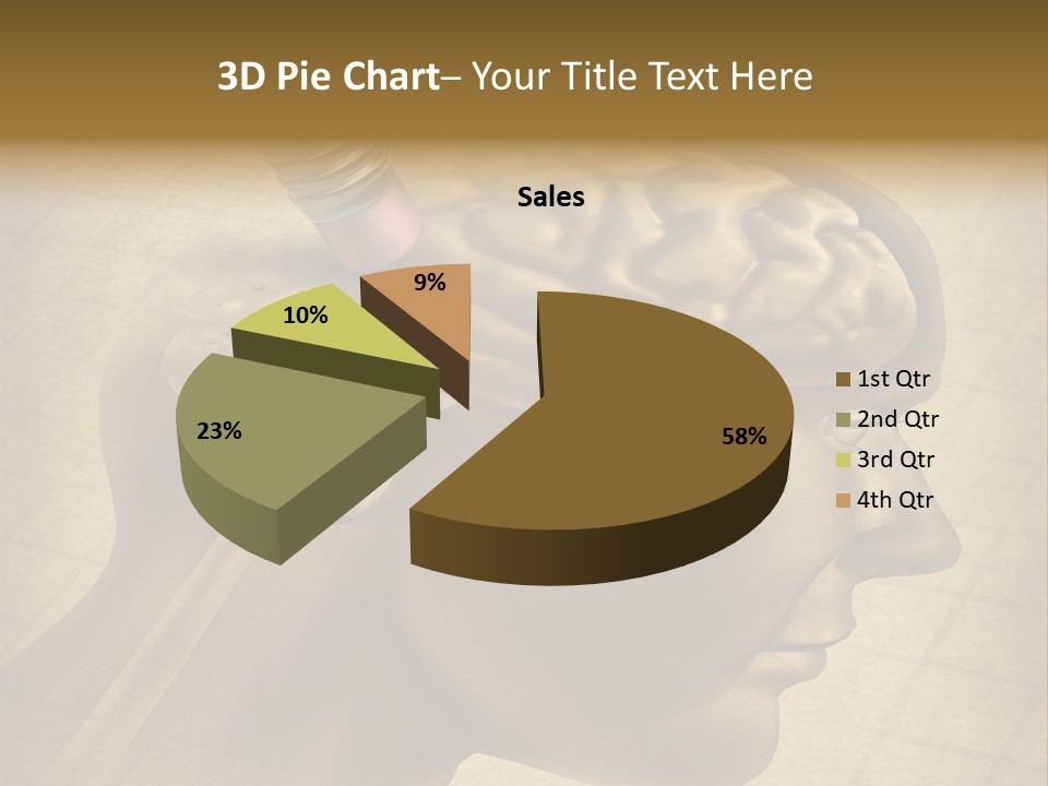 Thinking Analyze Intelligence PowerPoint Template