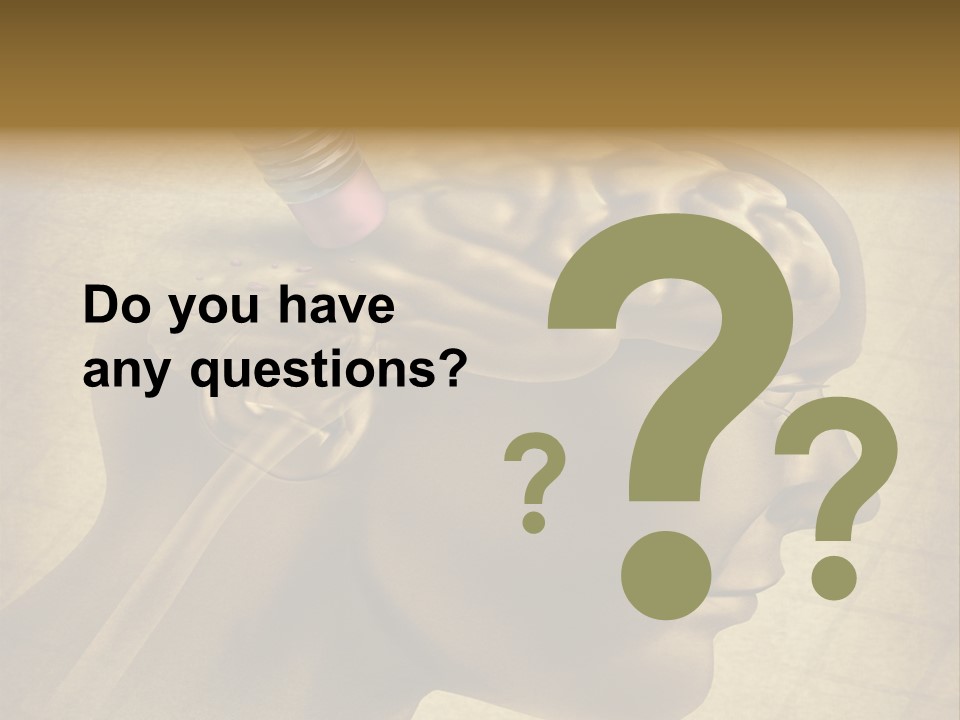 Thinking Analyze Intelligence PowerPoint Template