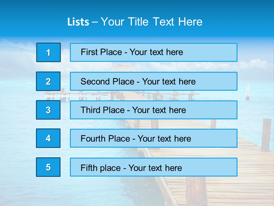 Leisure Vacation Hotel PowerPoint Template