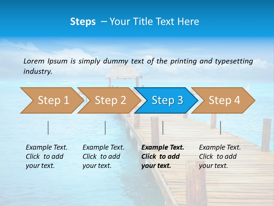 Leisure Vacation Hotel PowerPoint Template