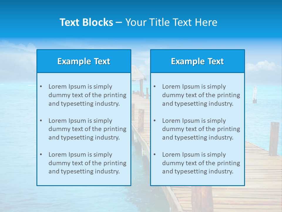 Leisure Vacation Hotel PowerPoint Template