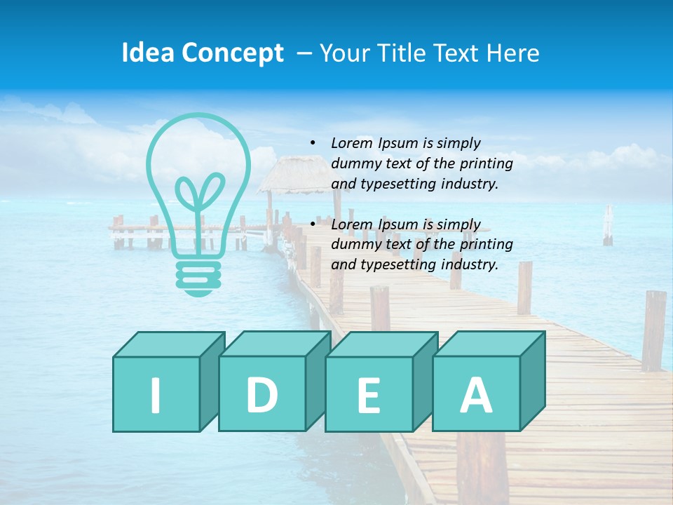 Leisure Vacation Hotel PowerPoint Template