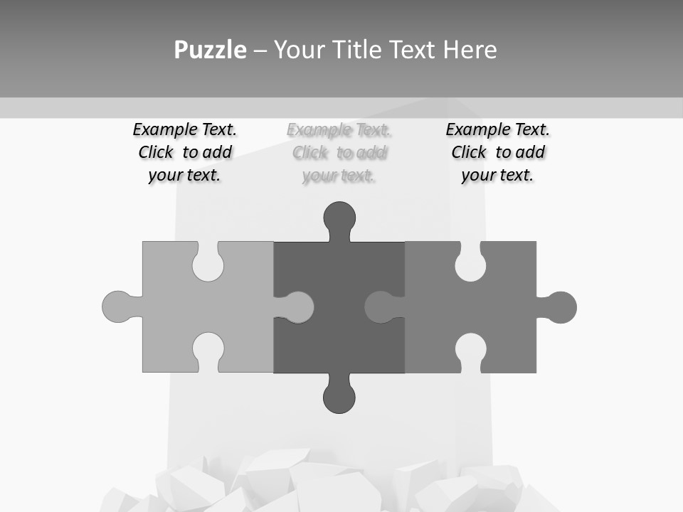 Break Demolish Background PowerPoint Template