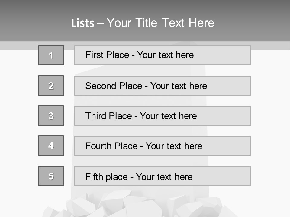 Break Demolish Background PowerPoint Template
