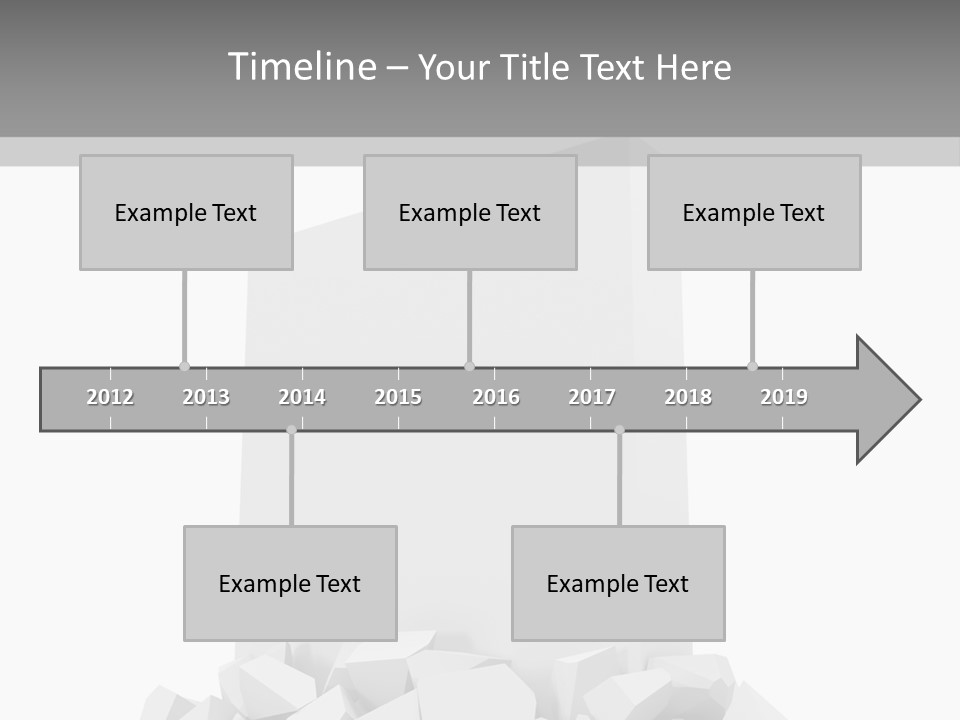 Break Demolish Background PowerPoint Template