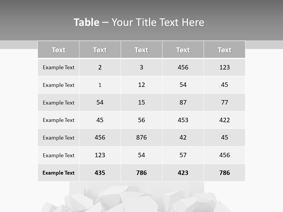 Break Demolish Background PowerPoint Template