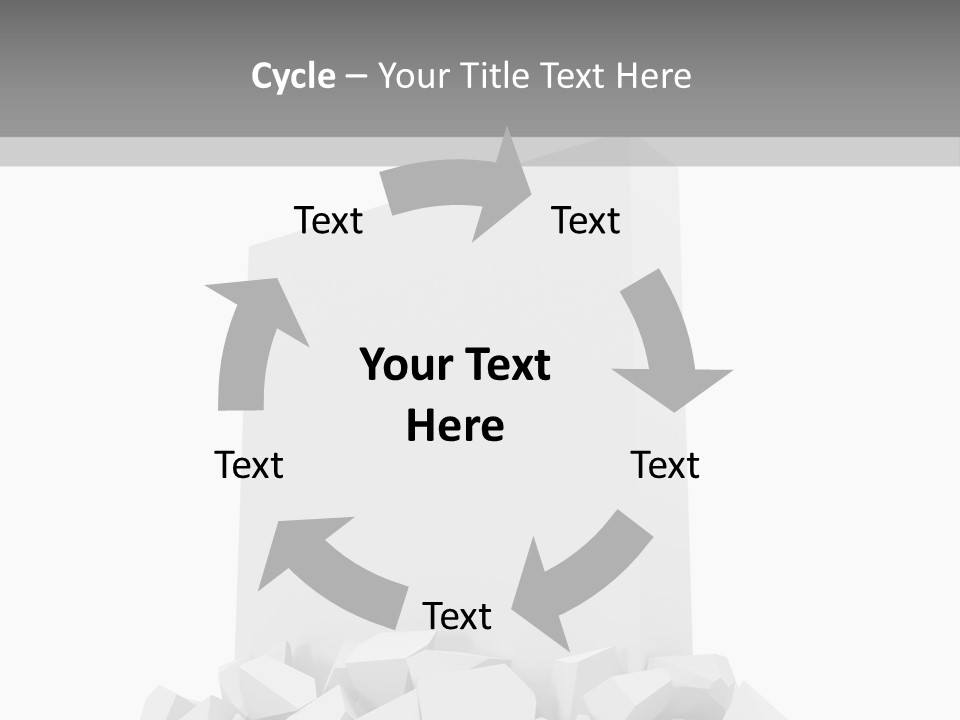 Break Demolish Background PowerPoint Template