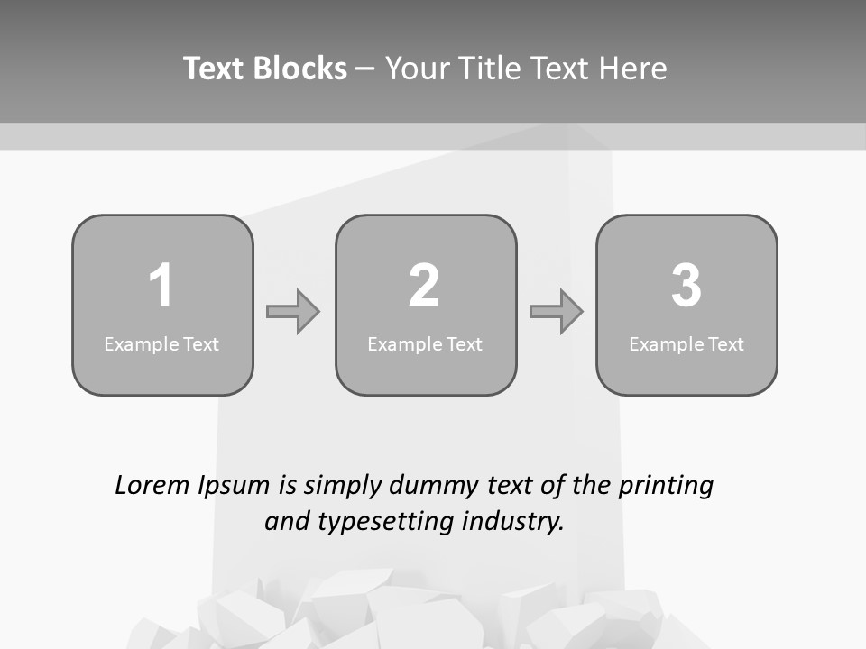 Break Demolish Background PowerPoint Template