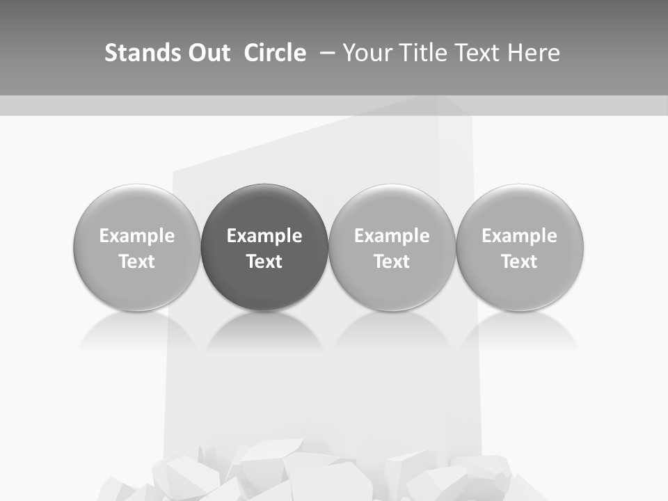 Break Demolish Background PowerPoint Template