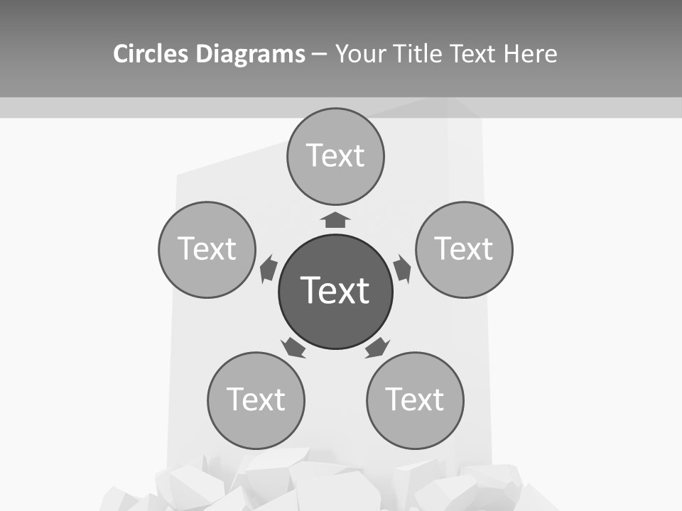 Break Demolish Background PowerPoint Template