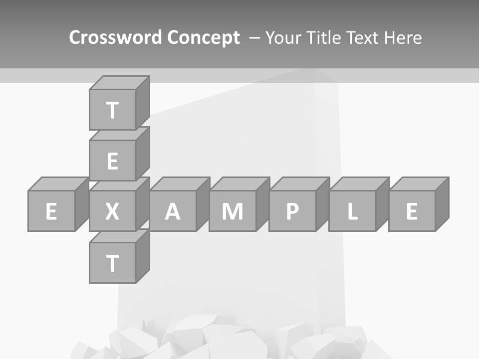 Break Demolish Background PowerPoint Template