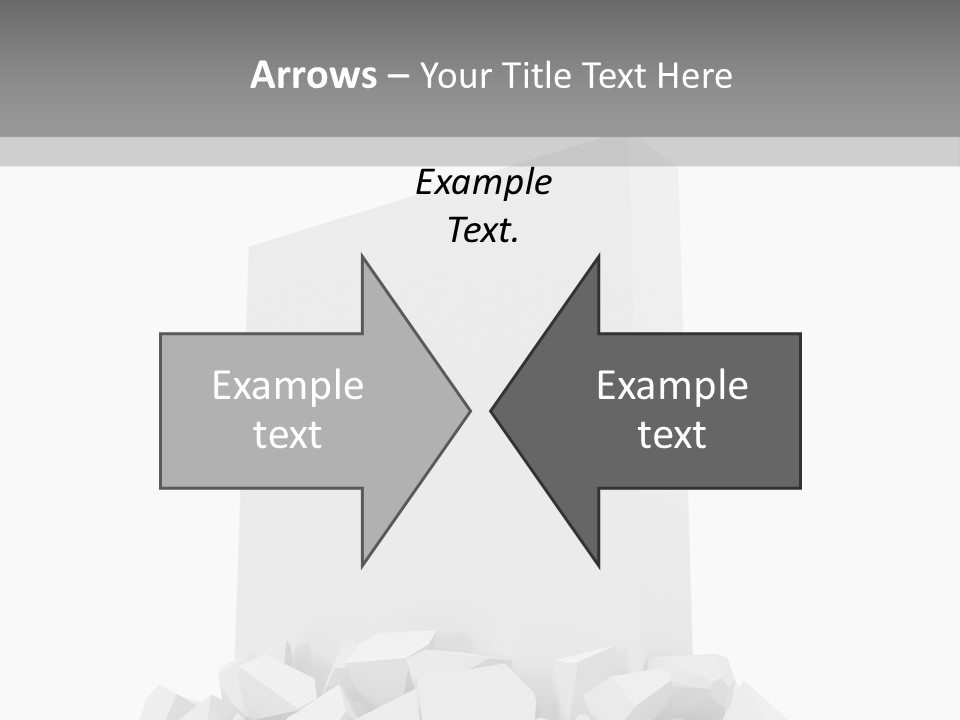 Break Demolish Background PowerPoint Template
