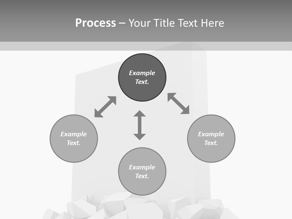 Break Demolish Background PowerPoint Template