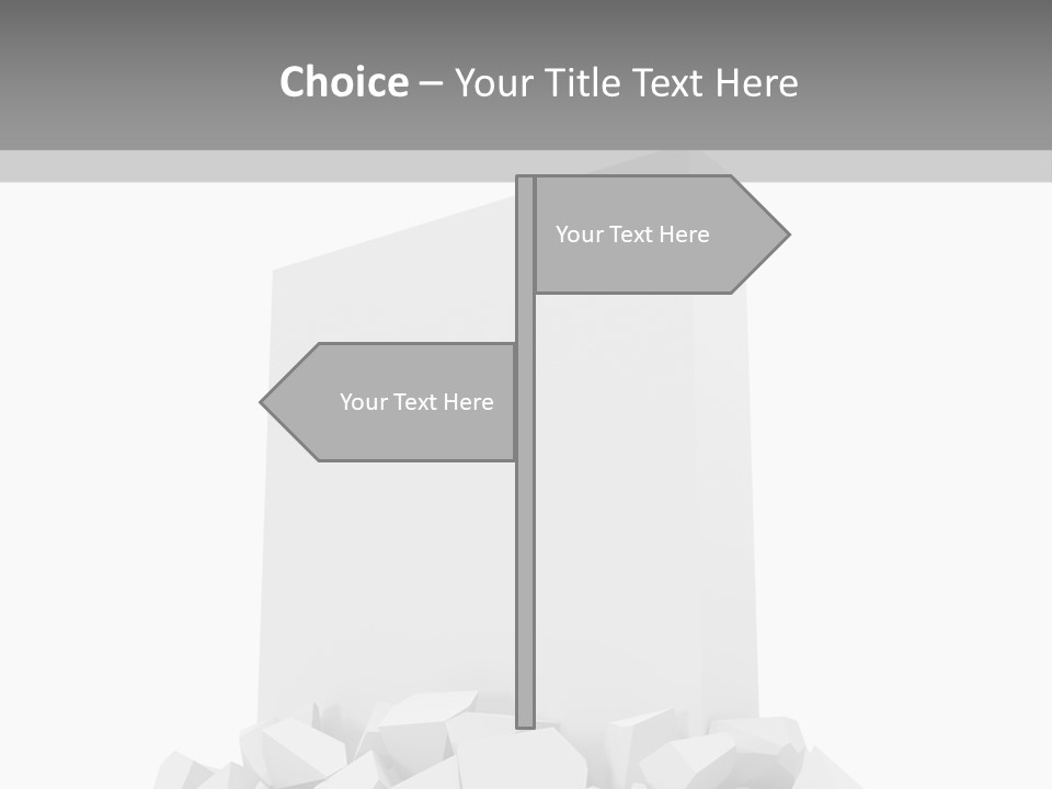 Break Demolish Background PowerPoint Template