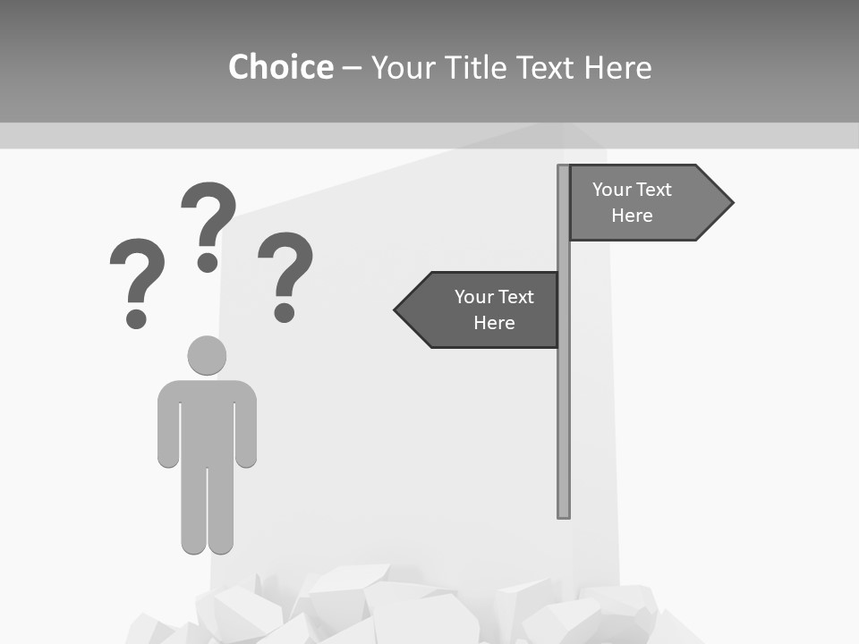Break Demolish Background PowerPoint Template