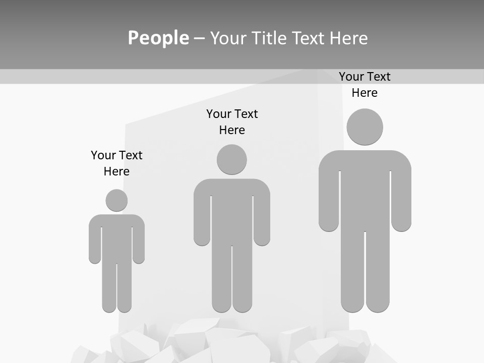 Break Demolish Background PowerPoint Template