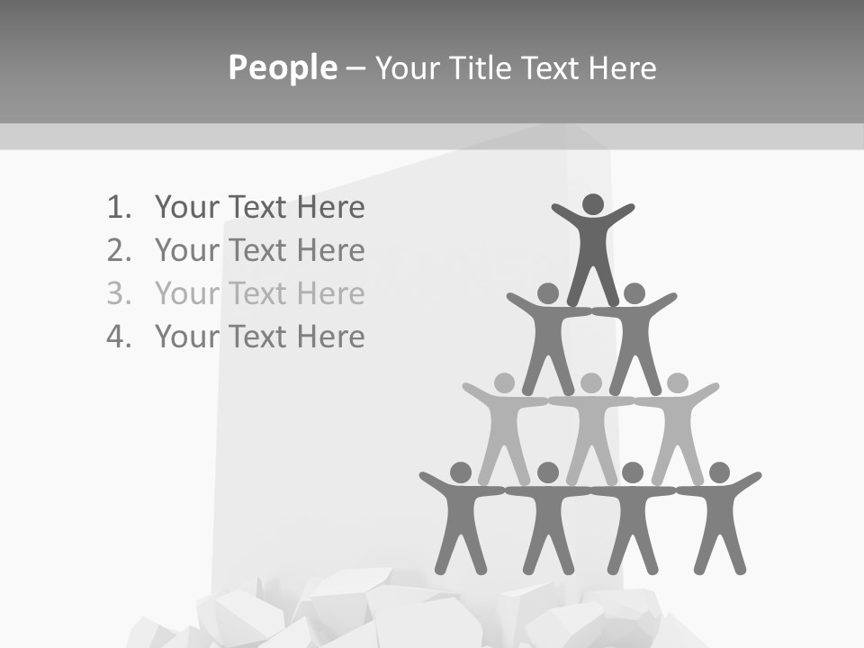 Break Demolish Background PowerPoint Template