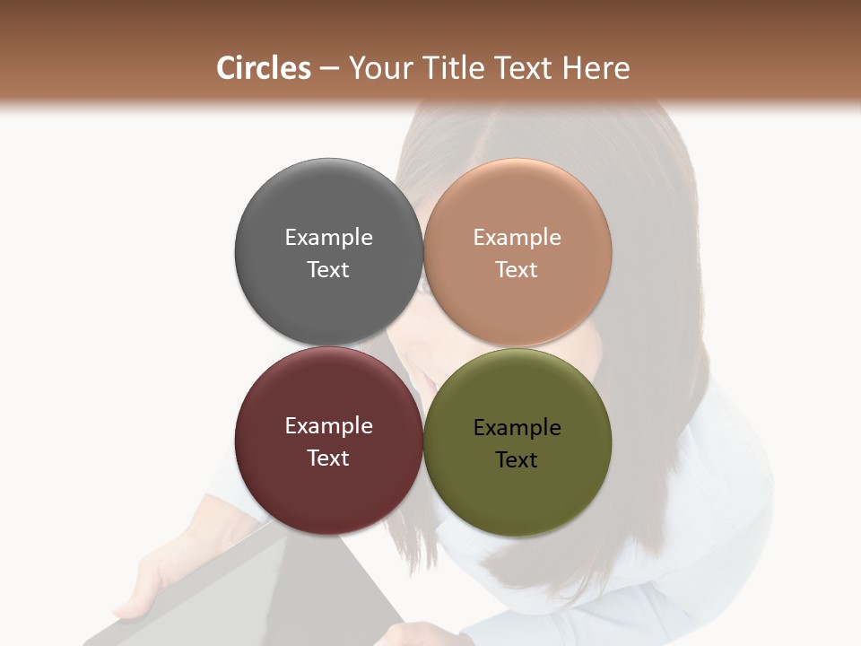 Display Sign Caucasian PowerPoint Template