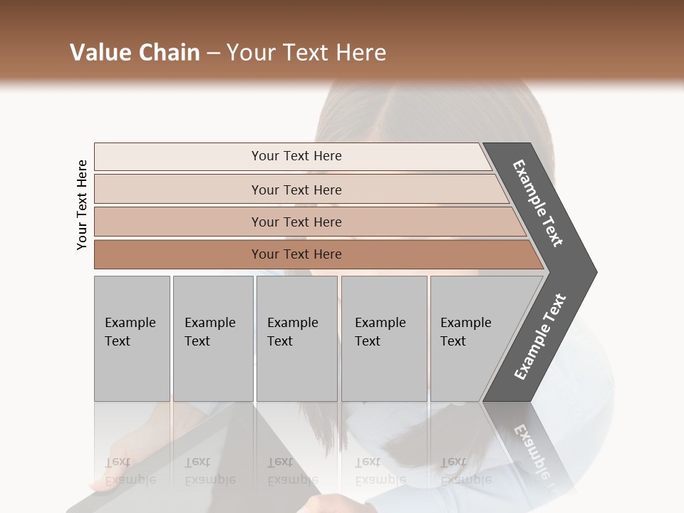 Display Sign Caucasian PowerPoint Template