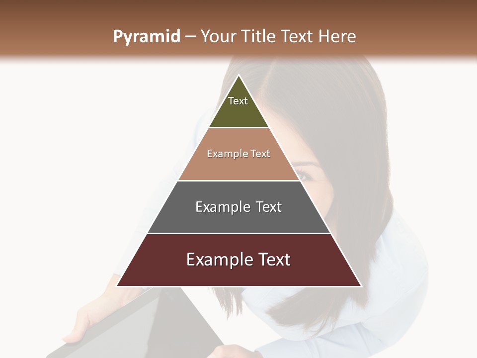 Display Sign Caucasian PowerPoint Template