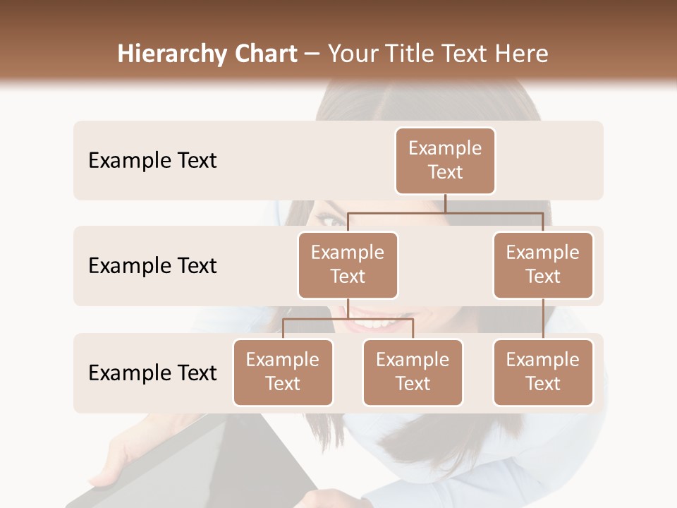 Display Sign Caucasian PowerPoint Template