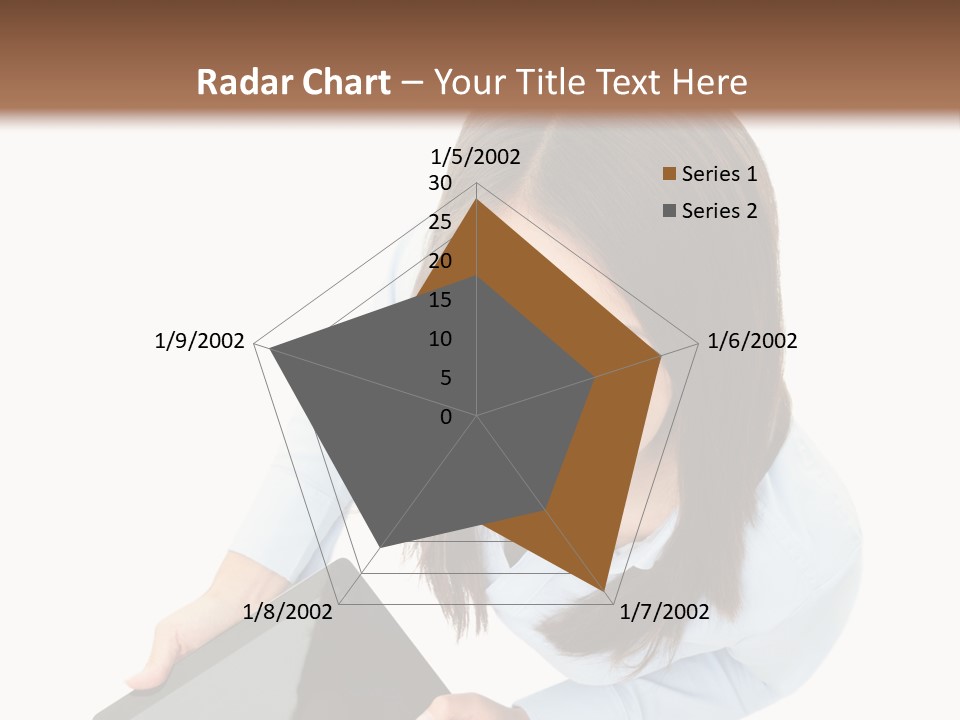 Display Sign Caucasian PowerPoint Template