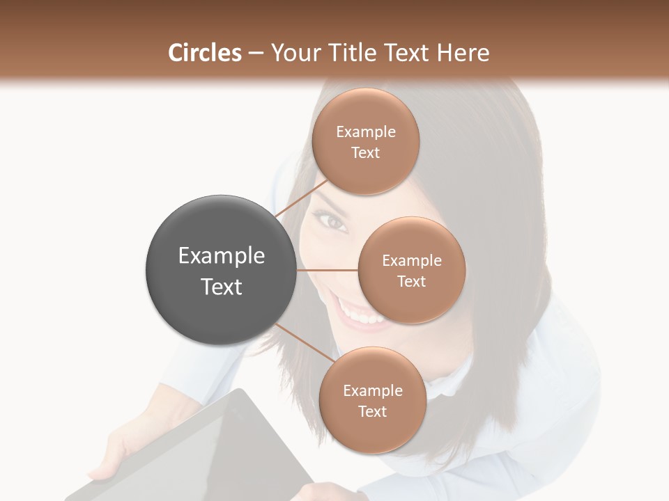 Display Sign Caucasian PowerPoint Template